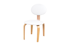 Vilinze Lodos Naturel Ayak Ahşap Teddy Sandalye