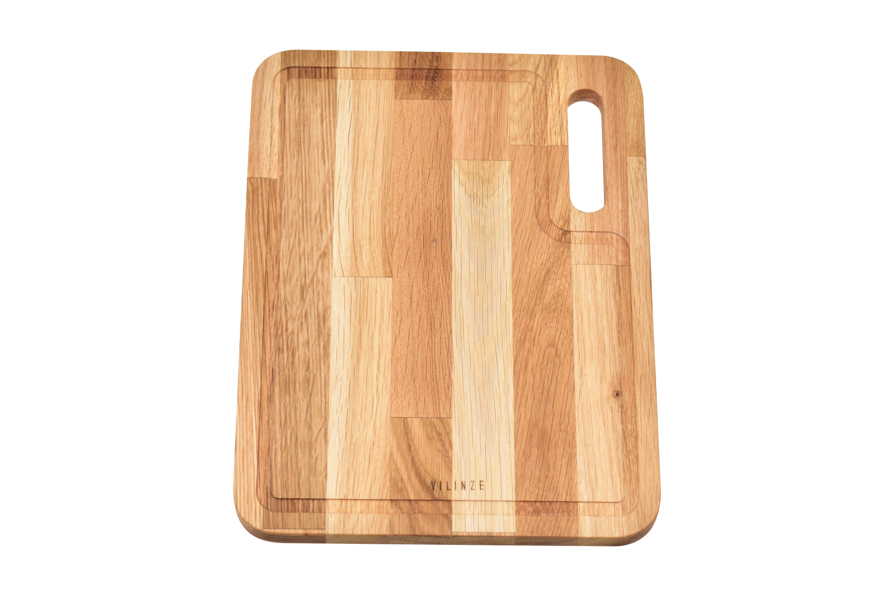 Doğal Meşe Yatay Sunum - Kesme Tahtası 18mm-Yatay