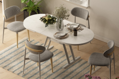 Venüs Sandalye Afyon Mutfak Masası Takımı - 80x140 cm