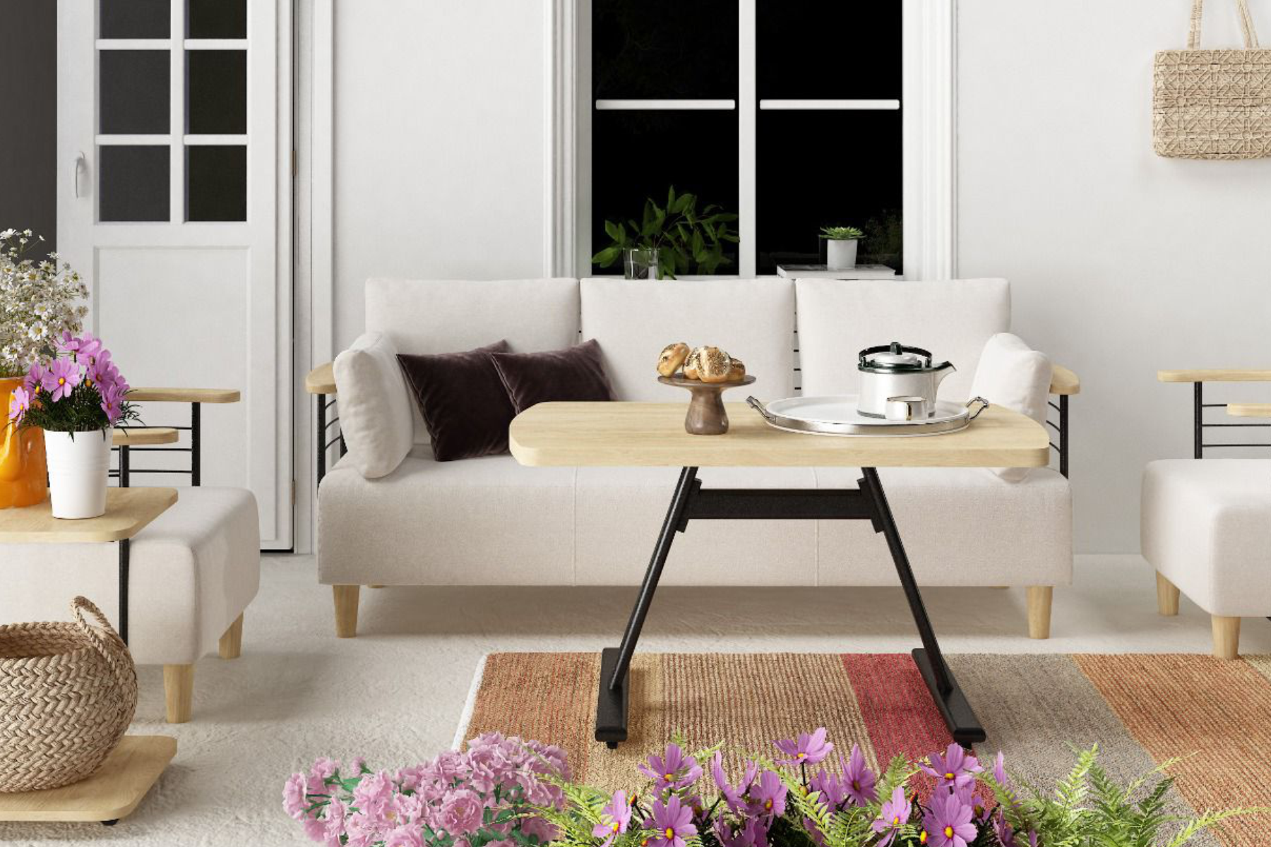 Vilinze Serdivan 311 Kayra Masa Koltuk Takımı