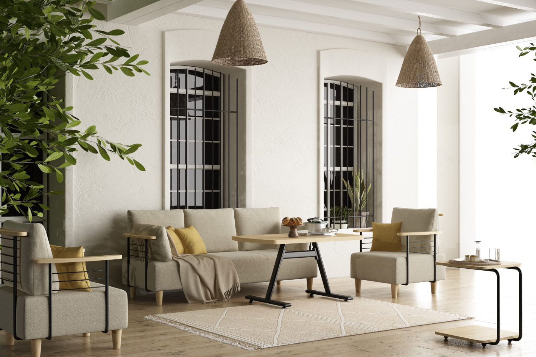 Vilinze Serdivan 311 Kayra Masa Koltuk Takımı