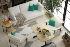 Vilinze Serdivan 311 Kayra Masa Koltuk Takımı