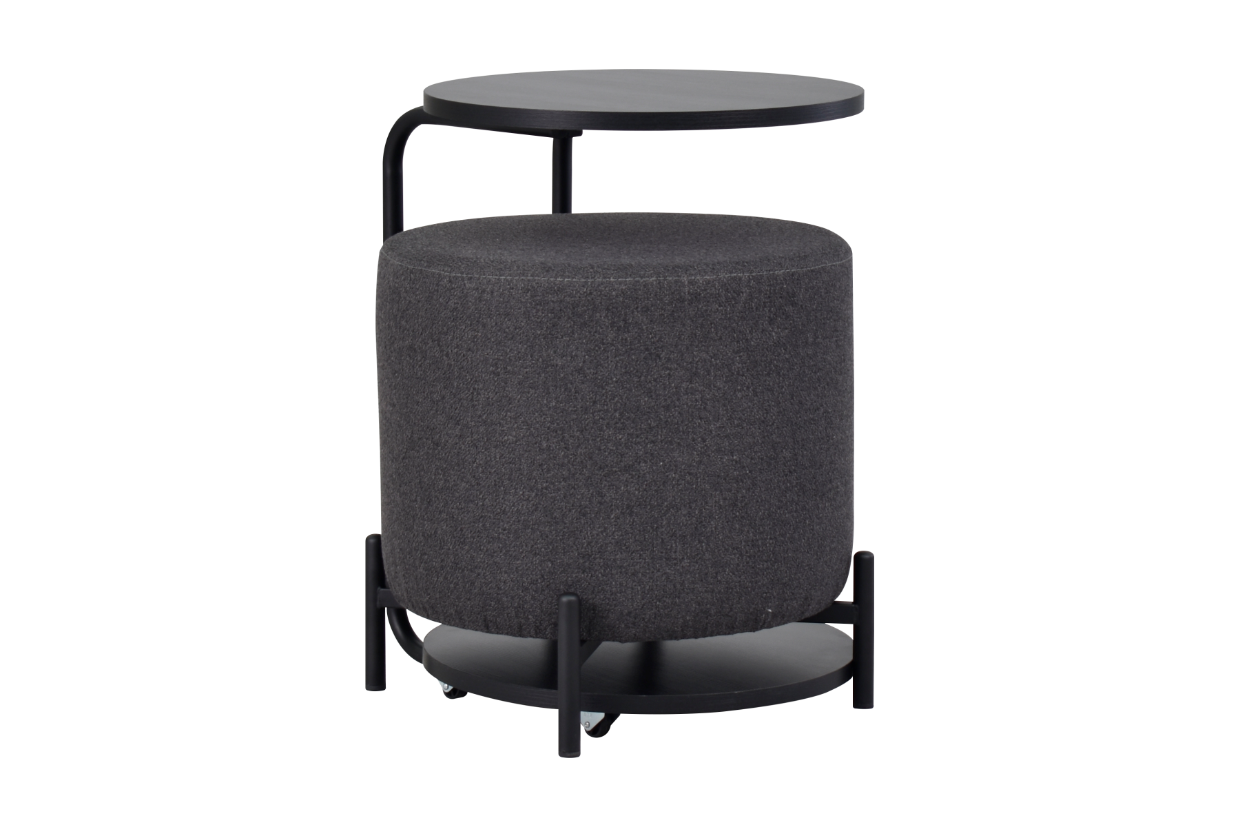 Vilinze Çok Amaçlı Metal C Sehpa Puf Seti