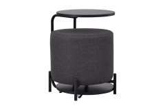 Vilinze Çok Amaçlı Metal C Sehpa Puf Seti