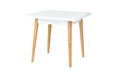 Eames Sandalye Avanos Ahşap Mdf Mutfak Masası Takımı 80*80 cm