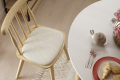 Vilinze Soma Naturel Ahşap Sandalye