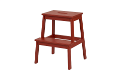 Merdivo Basamaklı Ahşap Tabure