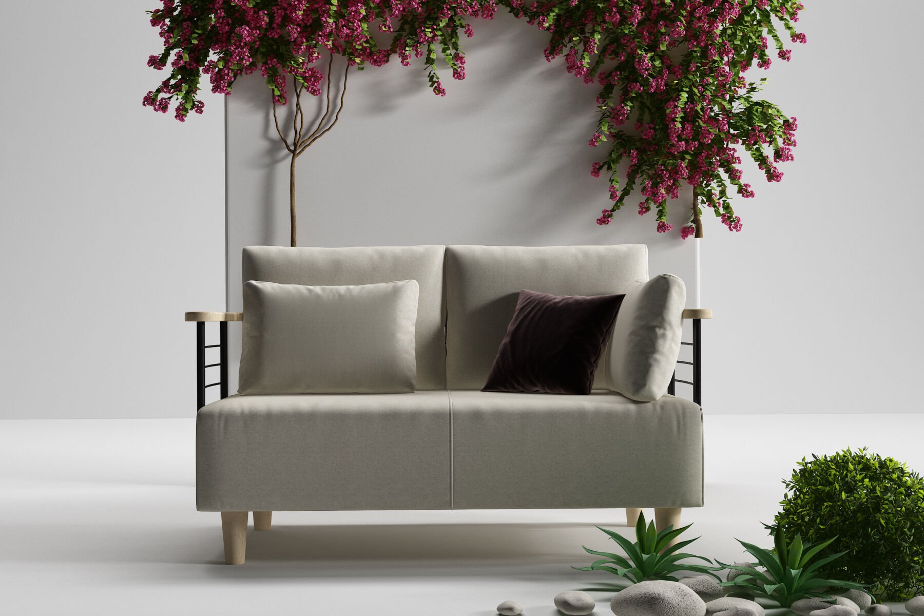 Vilinze Serdivan 2'lü Koltuk