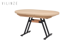 Vilinze Elvan Sandalye Afyon Mutfak Masası Takımı - 80x140 cm 6 Adet - Naturel