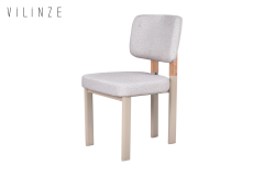 Vilinze Elvan Naturel-Metal Ayak Sandalye