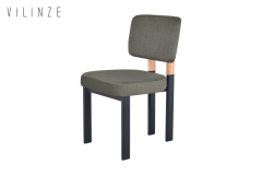 Vilinze Elvan Naturel-Metal Ayak Sandalye