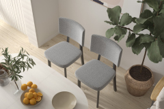 Vilinze Miray Sandalye Afyon Mutfak Masası Takımı - 80x140 cm Beyaz