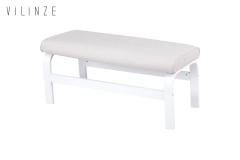 Vilinze Peri Ahşap Ayak Sırtsız Bank