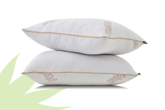 Vilinze Pofido Aleovera Yastık Fermuarlı Yıkanabilir Yoğun Dolgulu 1000 Gr - 50x70 cm (2 Adet)