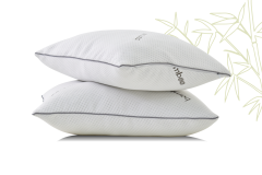 Vilinze Pofido Bambu Kılıflı Yastık Fermuarlı Yıkanabilir Yoğun Dolgulu 1000 Gr - 50x70 cm (2 Adet)