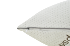 Vilinze Pofido Bambu Kılıflı Yastık Fermuarlı Yıkanabilir Yoğun Dolgulu 1000 Gr - 50x70 cm (2 Adet)