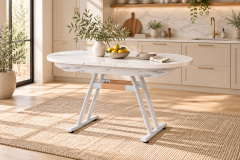 Vilinze Afyon Açılır Yemek Masası - 80x140 cm
