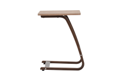 Vilinze Ergo Çok Amaçlı Ahşap C Sehpa 45x45 cm Kestane - Kestane