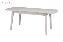 Vilinze Mir Ahşap Sandalye Aras Ahşap Mutfak Masası Takımı - 80x140 cm