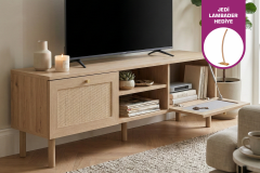 BARU 140 Cm Kapaklı Raflı TV Ünitesi