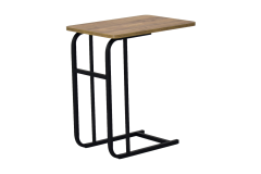 Vilinze Meltem Çok Amaçlı Metal C Sehpa Kestane