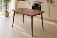 Vilinze Avanos Sabit Mdf Mutfak Masası - 70x120 Cm Ceviz - Ceviz