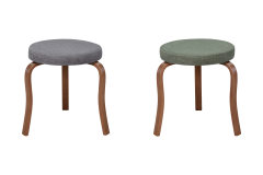 Ege Kestane Ahşap Ayak İstiflenebilir Mutfak-Balkon Taburesi Karışık 4 - 4 Adet