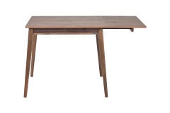 Vilinze Avanos Katlanır Mdf Ahşap Mutfak Masası - 70x80 cm (70x120 cm) Ceviz - Ceviz