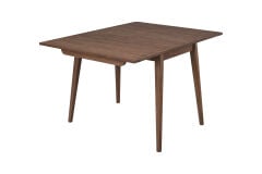 Avanos Ahşap Ayaklı Katlanır Kanatlı Mdf Mutfak Masası - 60x90+60 (90x120) cm Ceviz - Ceviz