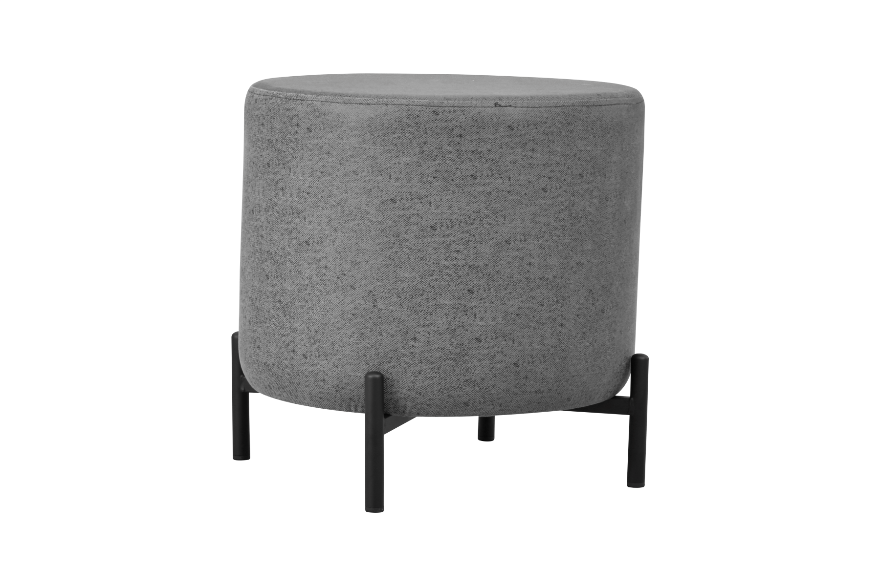 Pony Çok Amaçlı Dekoratif Puf Gri