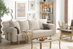 Vilinze Divanora 3'lü Koltuk