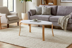 Vilinze Eva Oval Orta Sehpa 70x120 cm