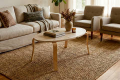 Vilinze Eva Oval Orta Sehpa 70x120 cm