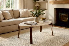 Vilinze Eva Oval Orta Sehpa 70x120 cm