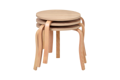 Vilinze Eva 3'lü Yuvarlak Zigon Sehpa