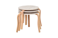 Vilinze Eva 3'lü Yuvarlak Zigon Sehpa