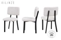 Vilinze Miray Metal Sandalye Beyaz