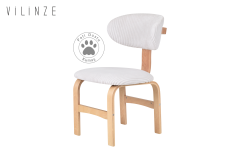 Vilinze Sofya Ahşap Sandalye Beyaz