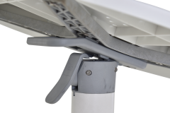 Vilinze Tilia Plastik Bahçe Balkon Bistro Seti Katlanır Masa 60*60 cm Beyaz