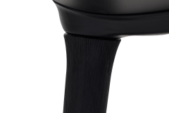 Vilinze Tilia Plastik Bahçe Balkon Bistro Seti Katlanır Masa 60*60 cm Siyah