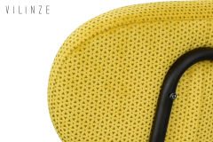 Vilinze Damla Sevilla Metal Sandalye Siyah - Sarı